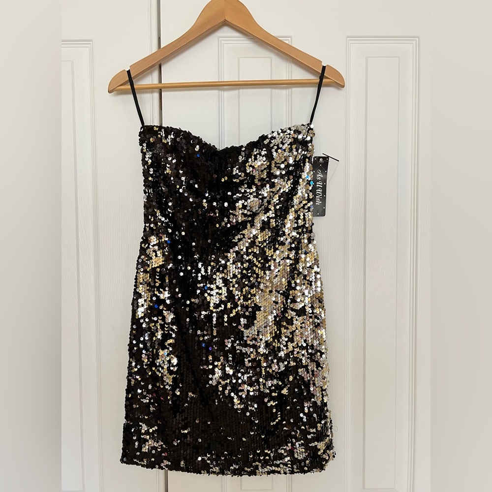 As U Wish mini sequins dress